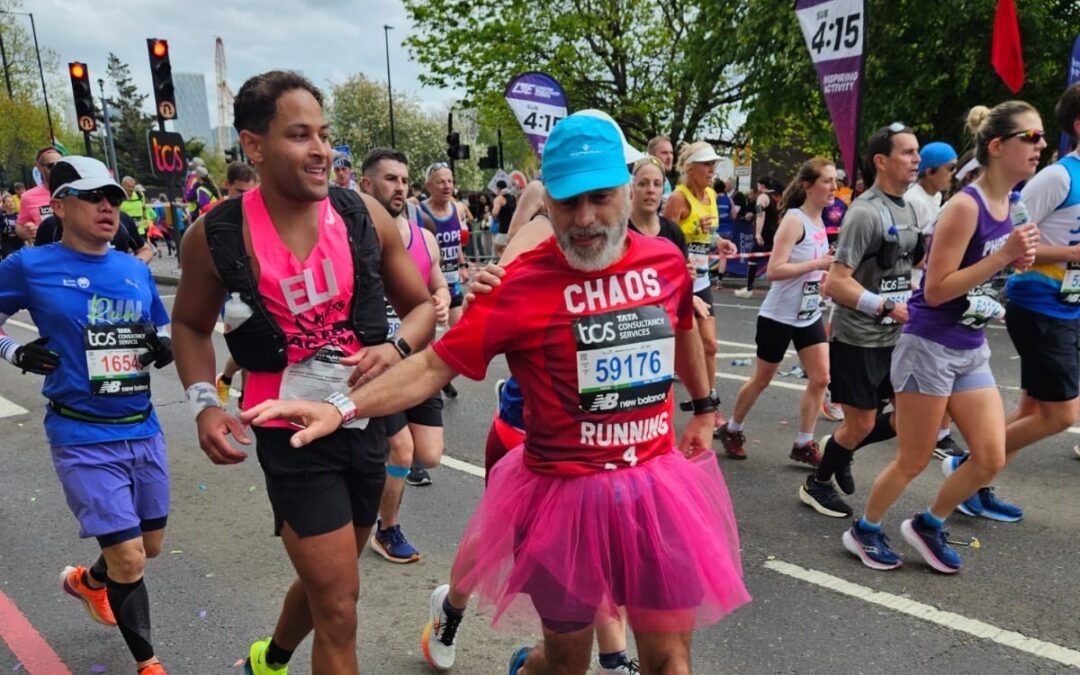 Our Director triumphantly completes the 2024 London Marathon!